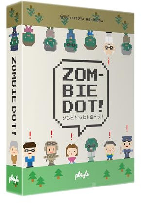 Playte Zombie Dot – Strategisches Zombie-Survival-Kartenspiel für Teenager und Erwachsene, ab 13 Jahren, kooperatives vs kompetitives Brettspiel