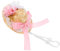 Yardwe Miniatur Gewebter Puppenhut für Sommer Rattan und Stoff Accessoire für Puppen Innendurchmesser 4cm für Puppenpartys und Fotografie