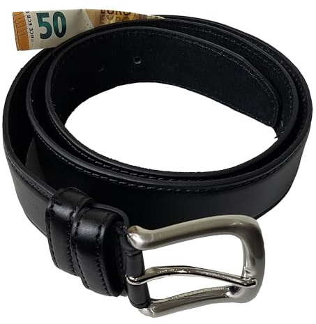 Einkaufszauber Geldgürtel Reisegürtel mit Geheimfach Leder (140)