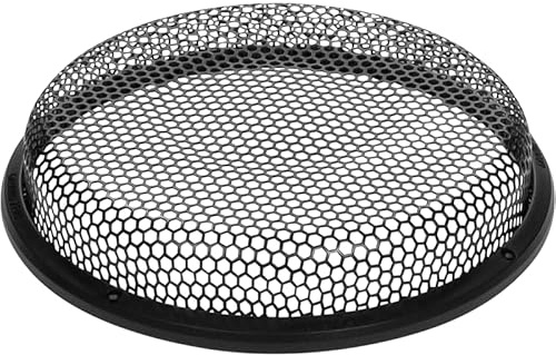 Ground Zero GZ Grill 10U – 25 cm (10″) Subwoofer‑Schutzgitter mit Non‑Resonant‑Technologie, passend für 10 Subwoofer bis Ø 265 mm