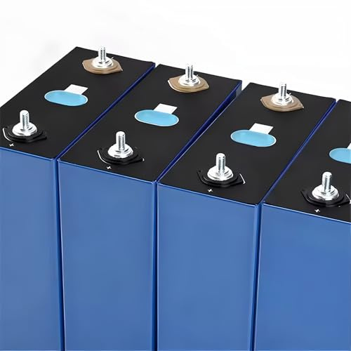 8 pcs cellules de Batterie LiFePO4 3.2V 302Ah, Batteries Lithium-ION prismatiques Rechargeables, 280Ah CATL Eve Hithium Batteries alternatives pour Stockage d’énergie
