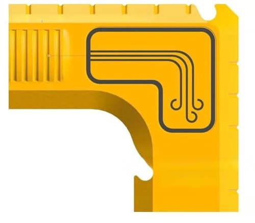 Awwertse Table Saw Dust Extraction Adapter-2.5 Inch Fit with Easy-Slide-on Design and Bag Hook Functionality Connector