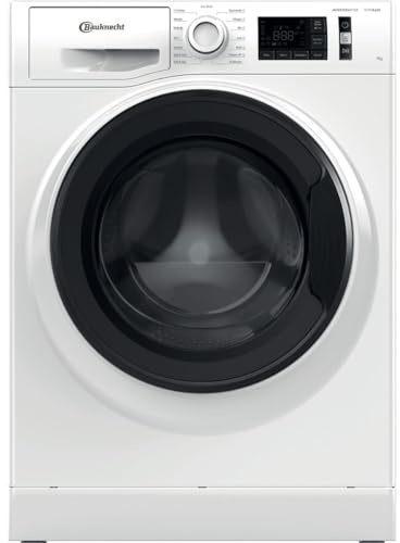 Bauknecht - WM Class 7A Frontlader-Waschmaschine - 7 kg Kapazität - Active Care, Steam Hygiene, Fleckentfernung ab 40° - Freistehend - Energieklasse A - 85 x 59,5 x 54 cm - Weiss