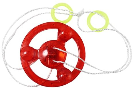 PUXZYAX Buntes Handzug Schwungrad – EIN klassisches Spielzeug für kreative Kinder, das spannende Spielabenteuer bietet. Blinkender Kreisel mit Handzug Schwungrad – EIN