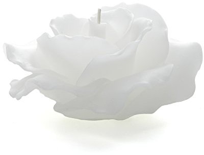 Candela a forma di rosa, da 11 cm