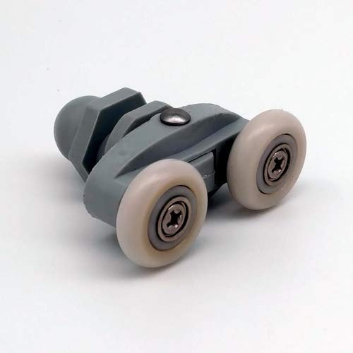 Shower Door Wheels | 20mm, 23mm or 25mm | Double Shower Door Rollers Runners | ROLL016 (23mm Wheels)