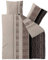 CelinaTex Touchme Biber Bettwäsche 200 x 200 cm 3teilig Baumwolle Bettbezug, Set, Bettgarnitur für Sommer und Winter, ganzjährig, pflegeleicht, Greta beige grau schwarz