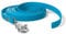 5m Schleppleine, Hundeleine, 1 Karabiner, Cyan-Blau, sehr stabil, schmutz- und wasserabweisend