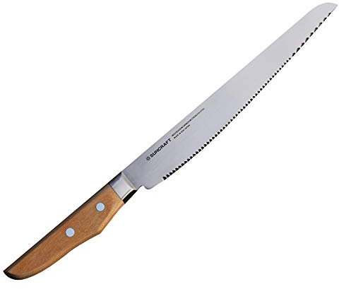 Suncraft Brotmesser 22,3 cm Seseragi 2-Säge Klinge