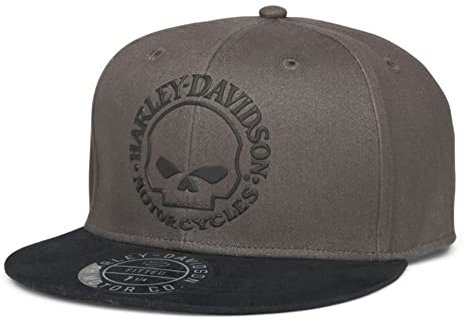Harley-Davidson Cap Willie G Grau/Schwarz, S