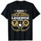 Tischtennis Legende 70. Geburtstag Tischtennisspieler T-Shirt
