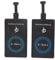 2Pcs USB C Wireless Charging Receiver, Fast Charging Slim Type C Qi Wireless Charger Receiver Chip for USB C Phones, Wireless Charging Module with Self Adhesive Silicone
