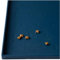 Leashboss Splash Mat M/L Dog Food Mat with Tall Lip, Extra Large Dog Bowl Mat for Food and Water or Fountain, Non Slip Waterproof Silicone Pet Food Mat for Dogs and Cats (M/L - 51 x 33 cm, Navy)
