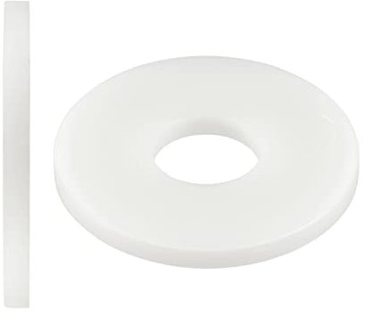 meinschraubenversand.de - Unterlegscheiben M8 25 Stück DIN 9021 PA (großer Außendurchmesser) M3 - M16 - ISO 7093-1 Beilagscheiben Karosseriescheiben Kunststoffscheiben Polyamid PA