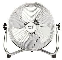 FABRILAMP Ventilador Industrial Libis 60w Cromo 40d 3 Velocidades 44x48,5x27,5 Cm