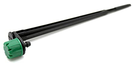 DOJA Barcelona | Riego por Goteo para Macetas | Pack 25 | Goteros para Riego con Estaca | Aspersores de Riego Goteo Regulable 0-40 l/h | Riego por Goteo para Macetas | para Riego Automatico Macetas