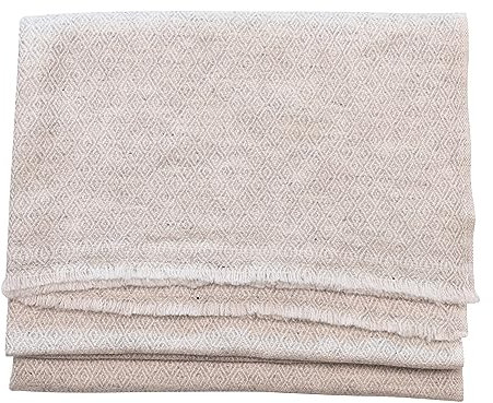yanopurna Unisex-Kaschmirschal – Handgewebte Stola Aus 100% Kaschmirwolle – Kariertes Muster, Warmer Wickelschal, Halstuch, Kopfwickel-Kaschmirschal Für Damen Und Herren – Hergestellt In Nepal