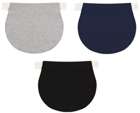 PLABBDPL Extension Pantalon de Maternité, 3 Pcs Extension de Pantalon, Réglable Élastique Taille, Extension de Ceinture de Grossesse, Élastique Extension de Pantalons de Grossesse, Pour Femmes Hommes