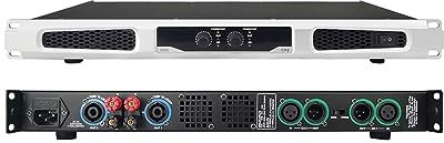 HEXEH Power Amplifiers GAP-D1200 Professional 600W*2 Power Amp 2 Channel M Audio High Power Amplifier For Disco Outdoor Concerts (Color : GAP-D1100)