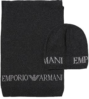 Emporio Armani KINITWEAR SHIRT-SET EINZIGARTIG GRAU, grau, Einheitsgröße