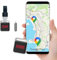 ICODI Localizador GPS para Coche sin Tarjeta SIM sin Límite de Distancia sin Suscripción, 1 Año de Batería, Android e iOS, Google MAPS Integrado Rastreador Bluetooth Moto,Niños,Ancianos y Objetos