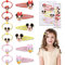 Haarspangen Mädchen Haarschmuck Set- Niedlich Haarclips mit Elastische Haarring Cartoon Kinder Haarschleifen Haarnadeln Hair Clip Accessoires Geschenke für Mädchen Baby Kleinkinder