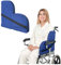 Mybow Soporte lateral para protectores laterales de silla de ruedas, cojín de apoyo lateral para silla de ruedas, almohadilla de espuma contorneada para una mejor postura sentado en posición vertical