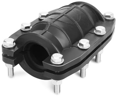 LVACODV 1” Pipe Repair Clamp,Emergency Pipe Repair Kit for Plastic and Metal Pipes (24mm-26mm)