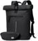 YTL Rolltop Wasserdicht Rucksack für Damen & Herren,mit Laptopfach für 17 Zoll,Groß Elegantrucksack Rucksäcke Daypack für Radfahren,Reisen,Tasche für Schule, Uni Gürteltasche 2 set