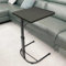 Table d'appoint Pliable pour Ordinateur Portable, réglable en Hauteur et en Inclinaison, légère et Portable, pour lit, canapé, extérieur,43 * 43 * 69cm (Noir)