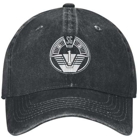 Stargates Casual Baseball Cap Frühling SG1 Logo Trucker Hut Hot Running Hippie Hip Hop Hüte Männer Frauen y2k Cool Baseball Caps Baumwolle, für alle Jahreszeiten