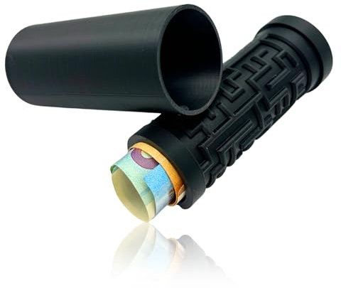 Labyrinthbox für Geld | Geschenkbox für Kleinigkeiten - Kreatives Geldgeschenk für Geburtstag, Weihnachten, Männer & Frauen | Cryptex Puzzlebox Geschenkverpackung für Geldscheine & Münzen (Schwarz)