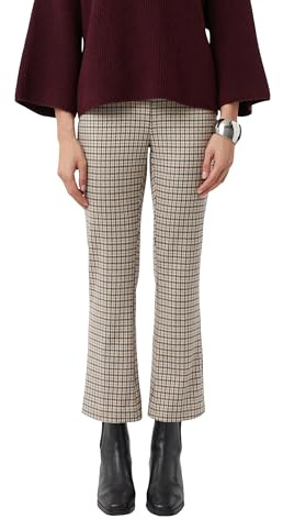 COMMA Verkürzte Jerseyhose mit Flared Leg