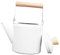 GALPADA Olla De Esmalte Tetera Usb Mi Hervidor De Agua Para Estufa Tetera Blanca Teteras Con Infusor Hervidores Electricos Tetera De Esmalte Café Exprés Caliente Mango De Madera