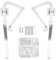 Replacement Hinge Arms for Werner Mk5 Attic Ladder - Left & Right Balance Arm Set for WU2210, W2208, W2210 - & Easy Installation
