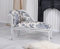 Romantisches Sofa Ottomane Landhausstil Weiss Blau Holz Shabby Chic cat508k33 Palazzo Exklusiv