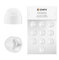 EMFA Cache-écrous M10 pour clé de 17 Blanc 50 pcs. Bouche-trou
