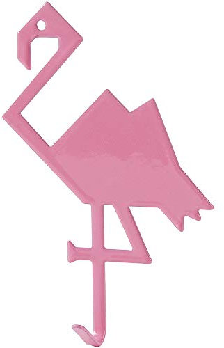 Omenluck - Appendiabiti in Ferro battuto Forato e Viscosa con Gancio, 4 Pezzi