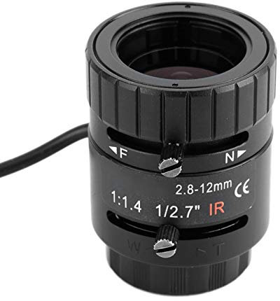 2,8-12 mm Zoomobjektiv CCTV-Objektiv mit geringer Verzerrung Auto Iris-Objektiv Maximale Haltbarkeit für zu Hause