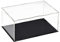sourcing map Acryl Klar Vitrine Box Staubdichter Schutz Sammlerstück Acrylkasten Schaukasten Modell Display case Action-Figuren Showcase Ausstellungsbox 30x20x15cm