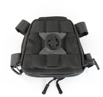 REDSHIFT Bike Computer Mount for Kitchen Sink Handlebar Bag - Compatible with Garmin GPS Bike Computers