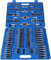 Set Filiera 110 Pezzi Set Maschi e Filiere 110 Pz in Acciaio al Tungsteno M2-M18 Maschi e Filiere M2-M18 Professionali con Custodia Portatile Ingegneria con Accessori Completi e Valigetta in Plastica