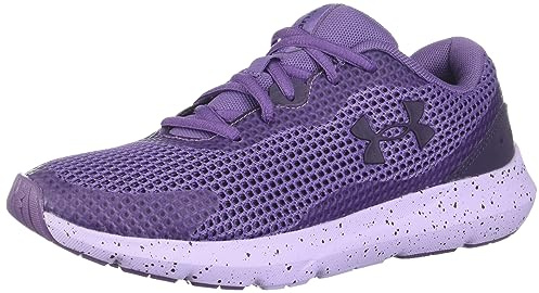 Under Armour Damen Surge 3 Laufschuh, Retro Purple/Tux Purple/Tux Purple, 7