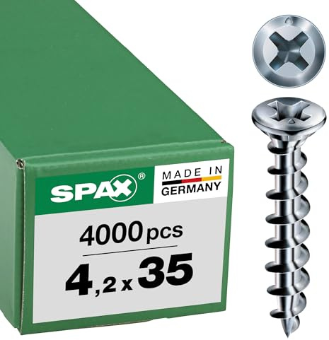 FEX-KS, 4,2 x 35 mm, 4000 Stück, Spezialgewinde, Senkkopf, Kreuzschlitz H2, Selbstbohrende Spitze, WIROX - 1411010400358