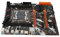 Cuifati DDR4-Mainboard-Desktop-Computer-Motherboard X99 LGA2011 3 für PC, 4 Hintere USB3.0, DDR4-Quad-Channel-Speicher, NVME PCIE X4-Kanäle, 7-Phasen-Stromversorgung,