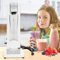 Leche Coctelera Eléctrica Máquina Bebidas,Mezclador Comercial para Batido de Batido Máquina de Batido 180W Batido Acero Inoxidable,para tiendas de café restaurantes