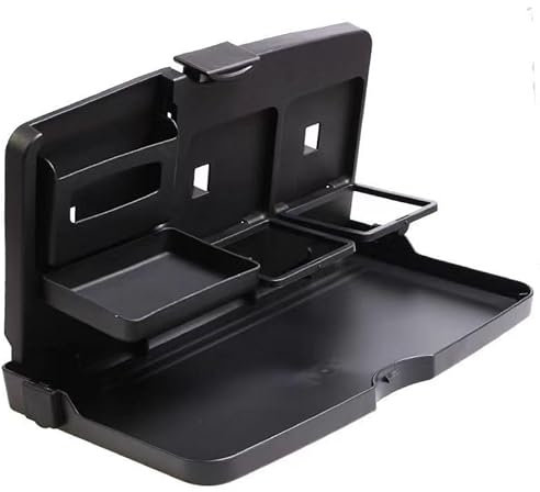 RIKCAT Auto Tisch Tablett für Volvo V70, Rücksitz Organizer Autositz Tablett Faltbare Getränkehalter Multifunktional Rücksitzschreibtisch Zum Rückenlehnenschutz Autositze Zubehör,D