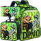 Dinosaurier-Rucksack für Jungen, 40,6 cm, wasserabweisend, Vorschul-Büchertaschen, coole Grundschulrucksäcke und Lunchbox, 3 Stück, Dinosaurier Grenn, Einheitsgröße