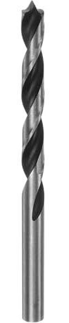 sourcing map Brad Point Drill Bits 6.5mm(16/64) Dia Straight Round Shank Drill Metric Brad Point 2.6 Drilling Depth Spiral Twist Drill Bits for Carpenter Woodworking Plastic Rubber