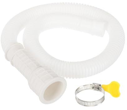 PATIKIL 1.64ft Kit De Drenaje Para Aire Acondicionado, Conector De Manguera De Drenaje Para AC Con Abrazadera Para Unidades De Aire Acondicionado Mini-Split,Ventana,Deshumidificador,Grifo